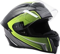 Шлем СИМАЛЕНД интеграл, графика, салатовый, р. L, FF867 5864312