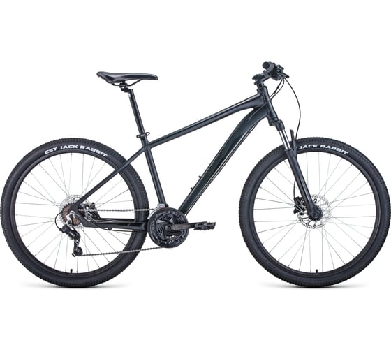 Велосипед FORWARD Apache 27.5 3.0 HD, 2022, рост 19, черный матовый/черный, RBK22FW27367