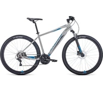 Велосипед FORWARD Apache 29 3.0 HD, 2022, рост 19, серый/синий, RBK22FW29475