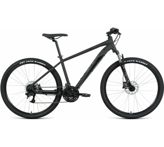 Велосипед FORWARD Apache 27.5 3.2 HD, 2022, рост 15, черный матовый/черный, RBK22FW27352 1
