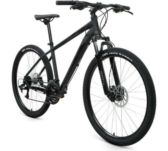 Велосипед FORWARD Apache 27.5 3.2 HD, 2022, рост 19, черный матовый/черный, RBK22FW27372