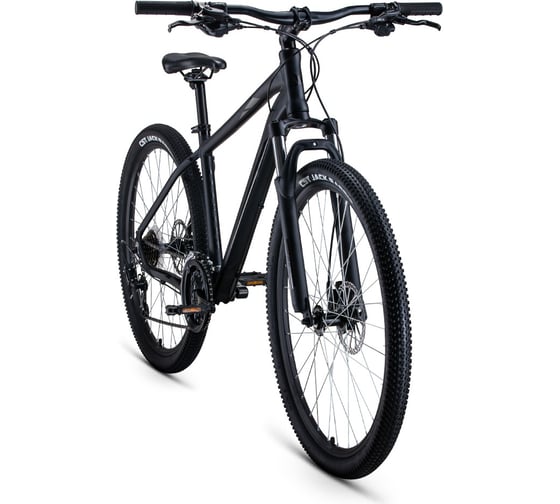 Велосипед FORWARD Apache 27.5 3.0 HD, 2022, рост 21, черный матовый/черный, RBK22FW27377