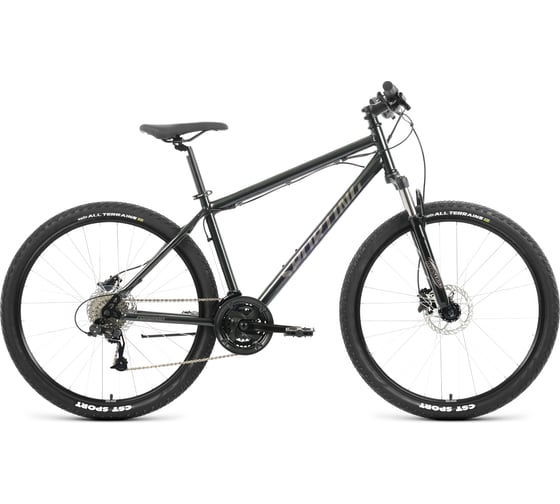 Велосипед FORWARD SPORTING 27,5 3.2 HD, 2022, рост 17, черный, RBK22FW27876