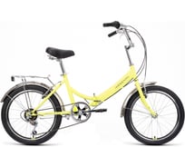 Велосипед FORWARD ARSENAL 20 2.0, 2022, рост 14, ярко-зеленый/темно-серый, RBK22FW20534