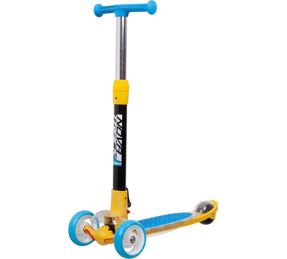 Самокат NOVATRACK 120PROT.RAINBOW.BL20