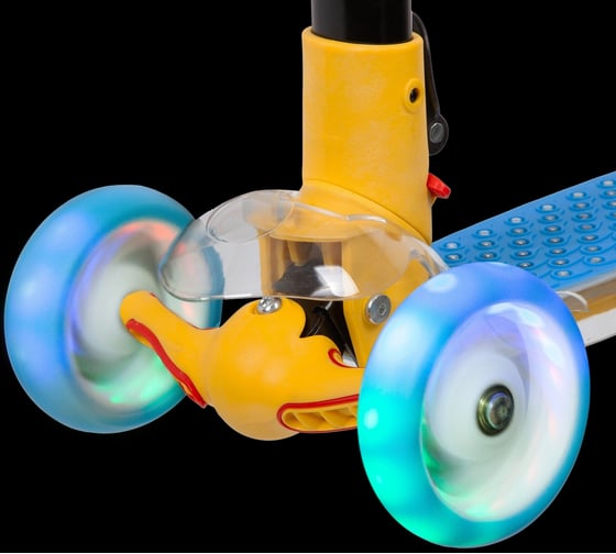 Самокат NOVATRACK 120PROT.RAINBOW.BL20