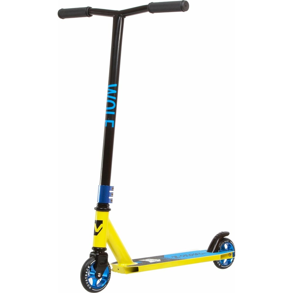Самокат NOVATRACK 110A.WOLF.BLM21 - выгодная цена, отзывы ...