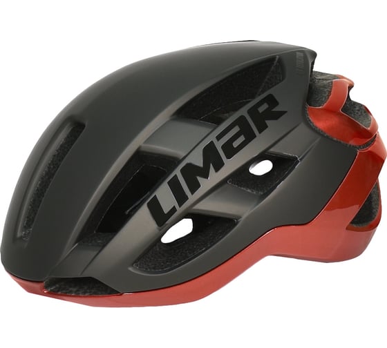 Велошлем LIMAR AIR STAR, р.M (53-57), in-mould, 19 вентиляционных отверстий, черный матовый\красный хром HQ-0004245