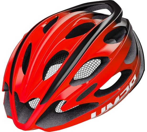 Велошлем LIMAR ULTRALIGHT +, р.L (57-61), in-mould, 22 вентиляционных отверстия, красно-черный H000017354 1