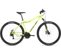 Велосипед FORWARD Sporting 29 2.2 D 2022, рост 19, ярко-зеленый/черный, RBK22FW29933