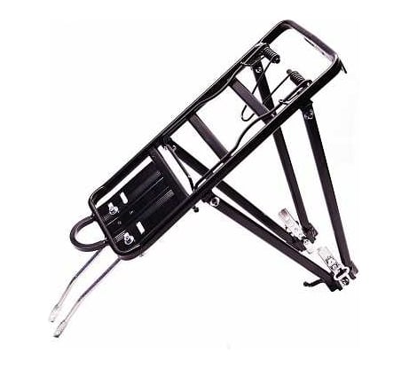 Багажник JOY KIE HX-Y65, 26"-29", алюминий, с прижимом, черный H000017516