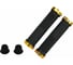 Грипсы JOY KIE MTB VDG1001, 135 мм, с 2 грипстопами, под шестигранник, черный/золотой H000014317 1