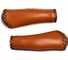 Грипсы JOY KIE MTB HL-GB310, 130 мм, эргономические, резина/кожзам, коричневые H000008038 1