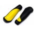 Грипсы JOY KIE MTB HL-GB306, 130 мм, эргономические, резина, черный/желтый H000010712 1