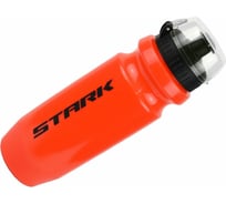 Фляга с клапаном и защитным колпачком JOY KIE TC-BT38, 600 мл, пластик, красная, с лого STARK H000010986