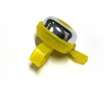 Звонок JOY KIE 33AD-03 yellow, алюминий, пластиковая база, диаметр 45 мм, желтый H000010732