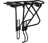 Багажник JOY KIE HX-Y670, 26-29, под диск, алюминий, с прижимом, черный H000017517