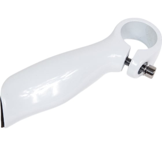 Рога на руль JOY KIE MD-HF21 90mm white, анатомические, алюминий, белые H000017458