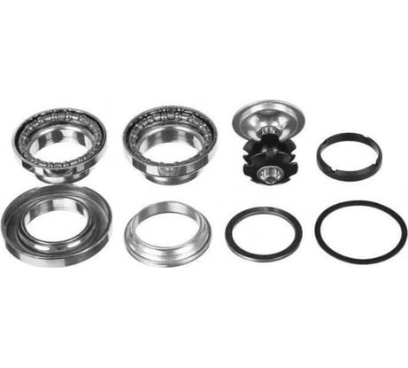 Рулевая колонка NECO H825, 25.4 мм, MTB, серебристая HQ-0006567