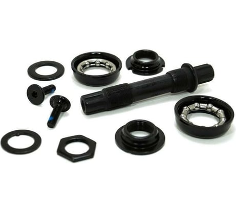 Каретка NECO BMX AX02+B901 CW, 8T-19 ммх140 мм, 12 частей H000014400