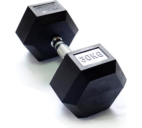 Гексагональная гантель Original FitTools 30 кг FT-HEX-30 1