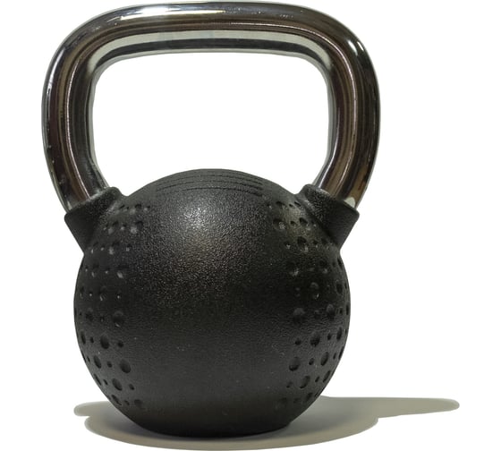Гиря Original FitTools 12 кг, с хромированной ручкой FT-KB-CPU-12