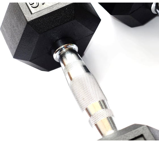 Гексагональная гантель Original FitTools 47.5 кг FT-HEX-47,5