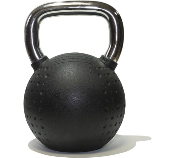 Гиря Original FitTools 24 кг, с хромированной ручкой FT-KB-CPU-24