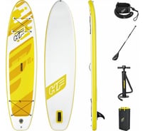 SUP-доска BestWay Aqua Cruise, 320x76x12см, насос, весло, лиш, ремнабор, сумка, до 110кг 65348 BW 008990