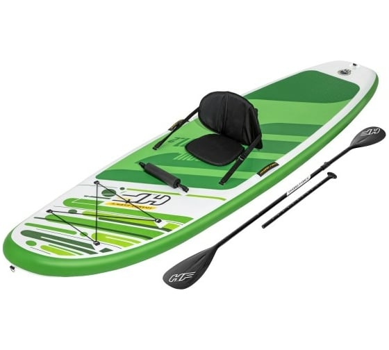 SUP-доска-каяк со съемным сиденьем BestWay Freesoul 340x89x15см, со съемным сиденьем, насос, весло, лиш, ремнабор, сумка, до 160кг 65310 BW 008992