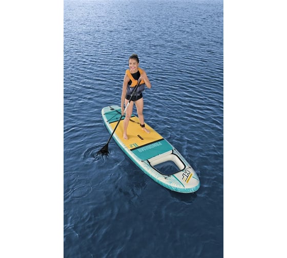 SUP-доска BestWay Panorama 340x89x15см, до 150кг 65363 BW
