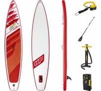 SUP-доска BestWay Fastblast Tech 381x76x15см, насос, весло, лиш, ремнабор, сумка, до 120кг 65343 BW 008993