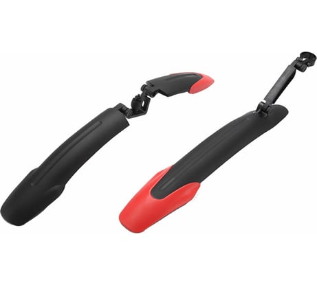 Комплект крыльев GHBIKE переднее+заднее, GH-373F/R, 26-29, МТБ-дизайн увеличенной ширины H000008162