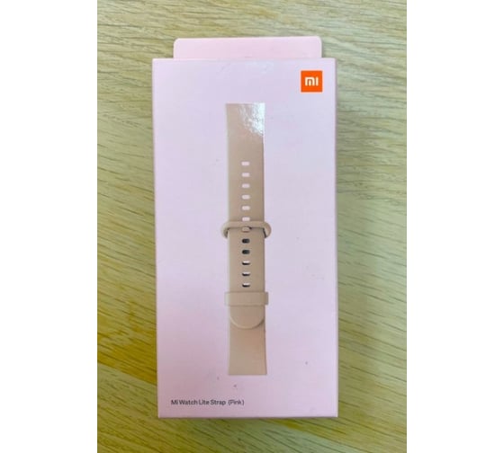Ремешок для смарт-часов Xiaomi Mi Watch Lite розовый BHR4875GL