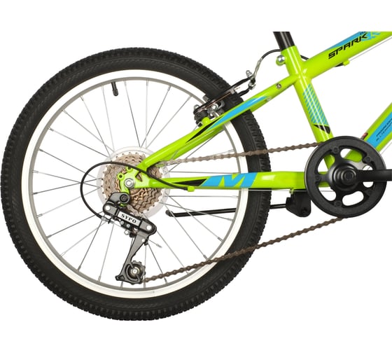 Велосипед MIKADO 20" SPARK KID зеленый, сталь, размер 10" 20SHV.SPARKID.10GN2