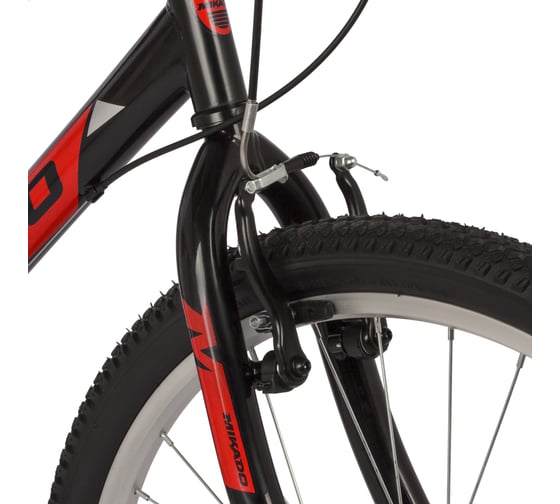Велосипед MIKADO 26" SPARK 1.0 красный, сталь, размер 18" 26SHV.SPARK10.18RD2
