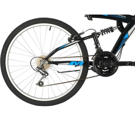 Велосипед MIKADO 26" EXPLORER черный, сталь, размер 18" 26SFV.EXPLORER.18BK1