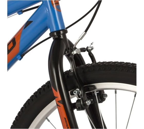 Велосипед MIKADO 24" SPARK JR синий, сталь, размер 12" 24SHV.SPARKJR.12BL2