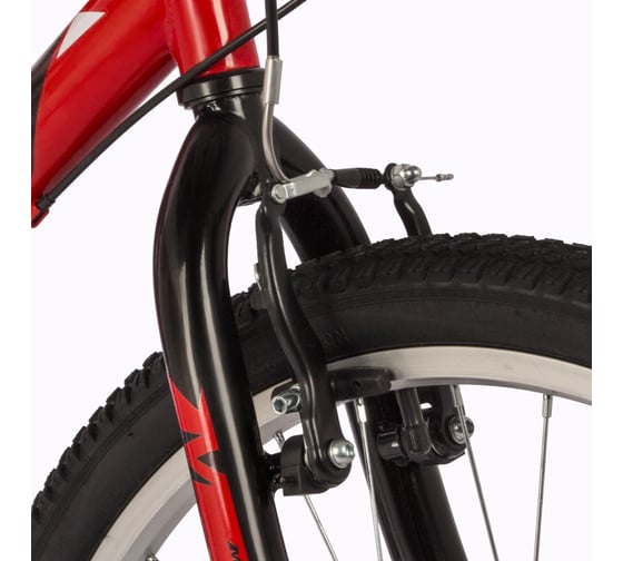 Велосипед MIKADO 24" SPARK JR красный, сталь, размер 12" 24SHV.SPARKJR.12RD2