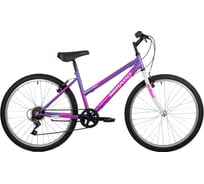 Велосипед MIKADO 26" VIDA 1.0 фиолетовый, сталь, размер 16" 26SHV.VIDA10.16VT2