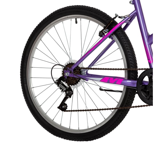Велосипед MIKADO 26" VIDA 1.0 фиолетовый, сталь, размер 16" 26SHV.VIDA10.16VT2