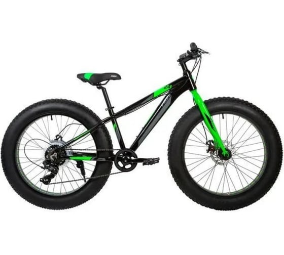 Велосипед FOXX FATBIKE 24" BUFFALO черный, алюминий, размер 13" 24AHD.BUFFALO.13BK1