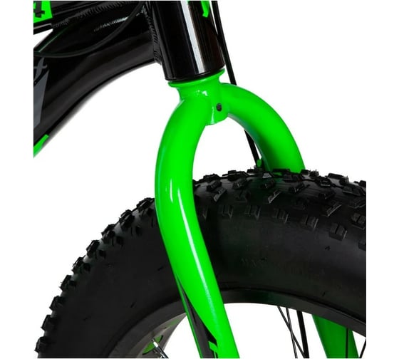 Велосипед FOXX FATBIKE 24" BUFFALO черный, алюминий, размер 13" 24AHD.BUFFALO.13BK1