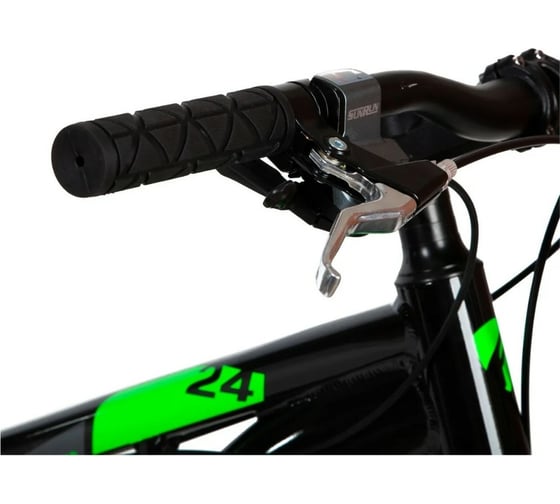 Велосипед FOXX FATBIKE 24" BUFFALO черный, алюминий, размер 13" 24AHD.BUFFALO.13BK1