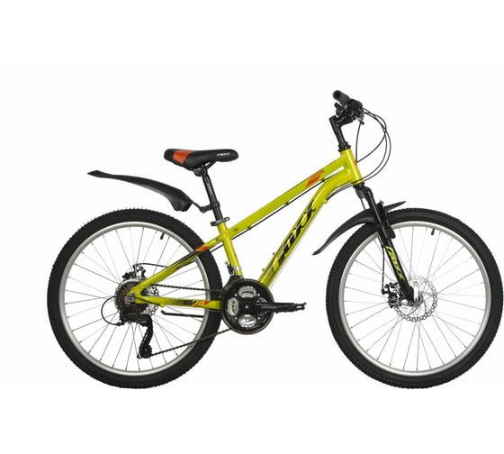 Велосипед FOXX 24" ATLANTIC D зеленый, алюминий, размер 14" 24AHD.ATLAND.14GN2 1
