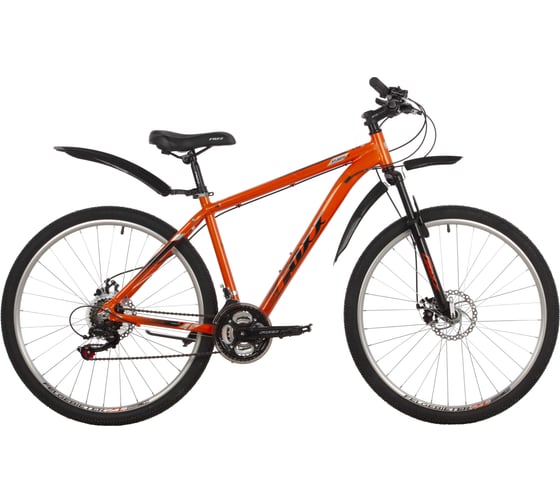 Велосипед FOXX 27.5" ATLANTIC D оранжевый, алюминий, размер 18" 27AHD.ATLAND.18OR2 1