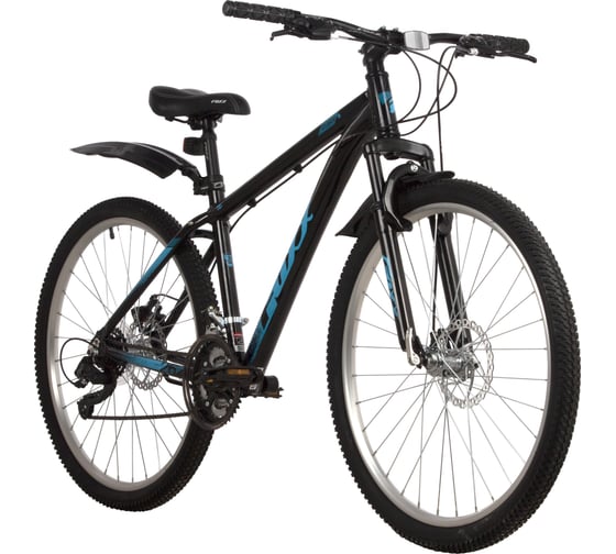 Велосипед FOXX 26" ATLANTIC D черный, алюминий, размер 14" 26AHD.ATLAND.14BK2