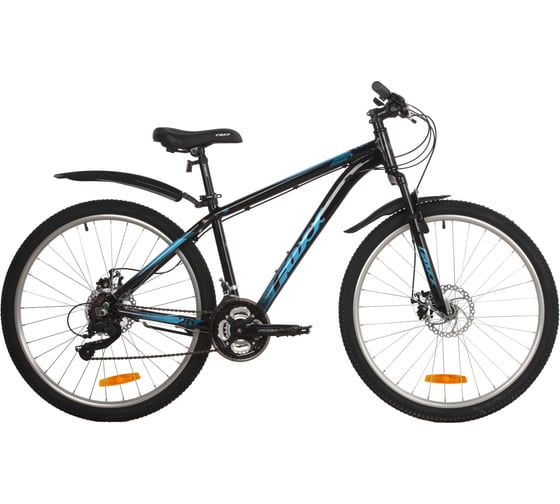 Велосипед FOXX 26" ATLANTIC D черный, алюминий, размер 14" 26AHD.ATLAND.14BK2