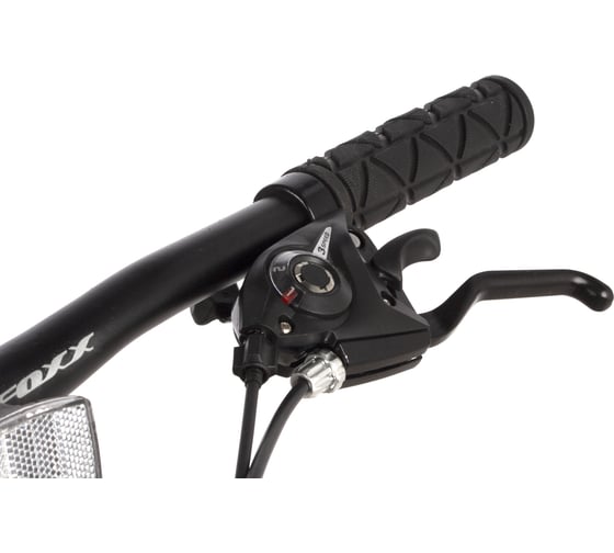 Велосипед FOXX 26" ATLANTIC D черный, алюминий, размер 14" 26AHD.ATLAND.14BK2