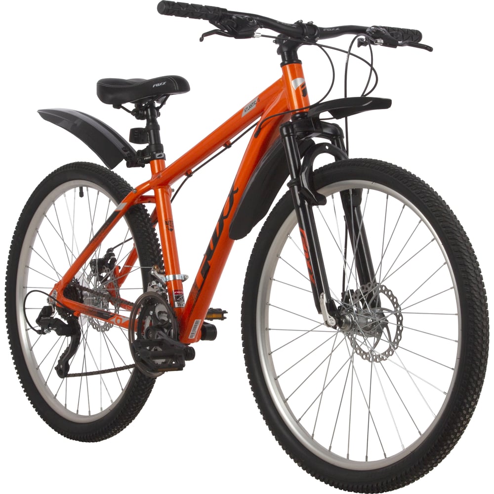 Велосипед FOXX 26" ATLANTIC D оранжевый, алюминий, размер 18" 26AHD ...